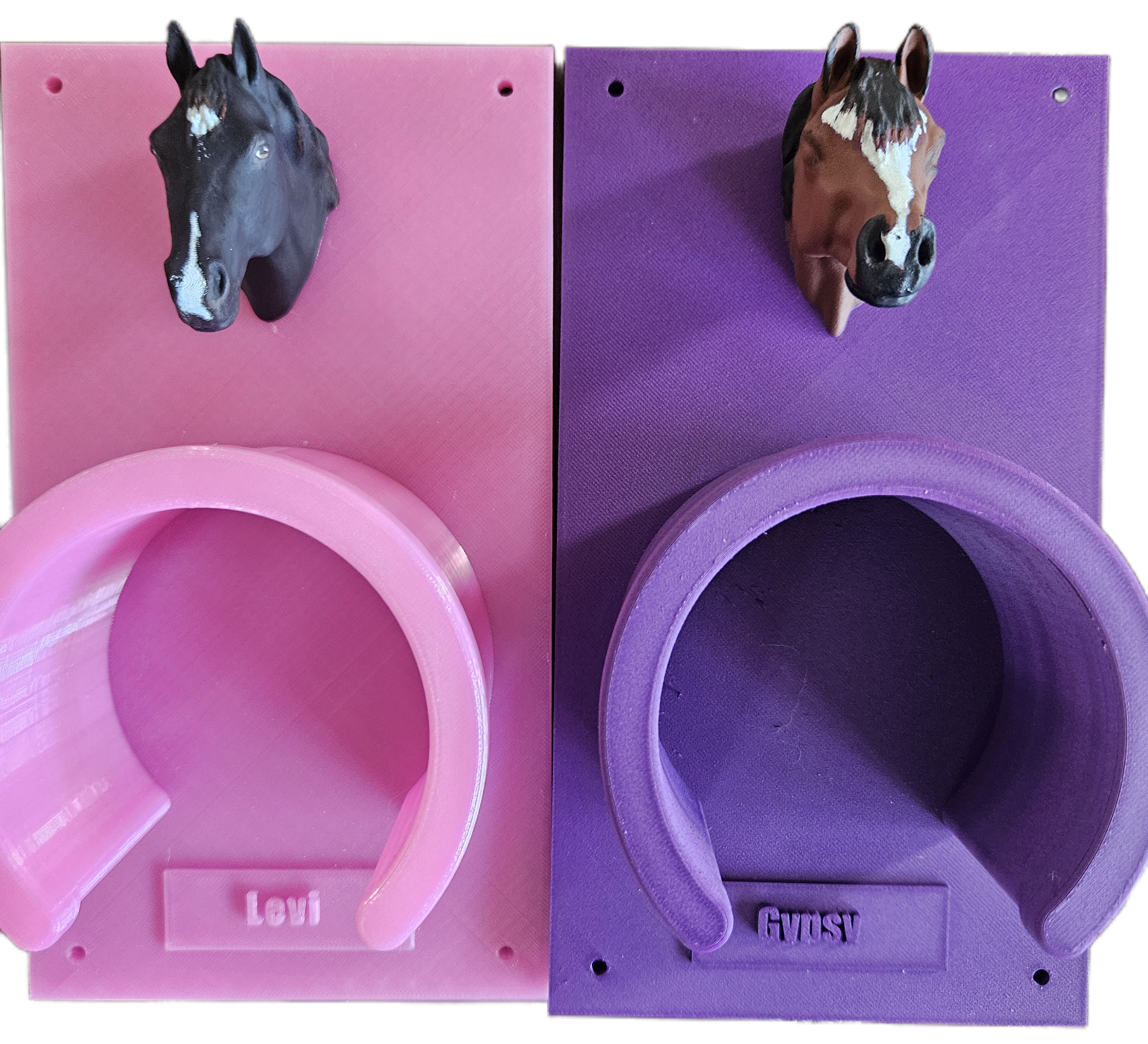 personalized halter holder plaque