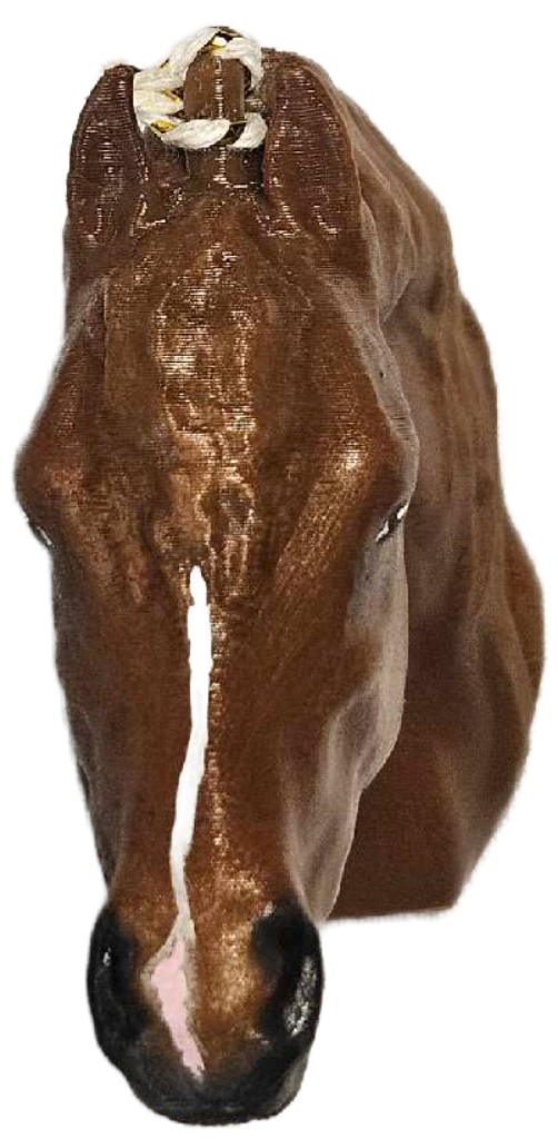 personalized horse ornament