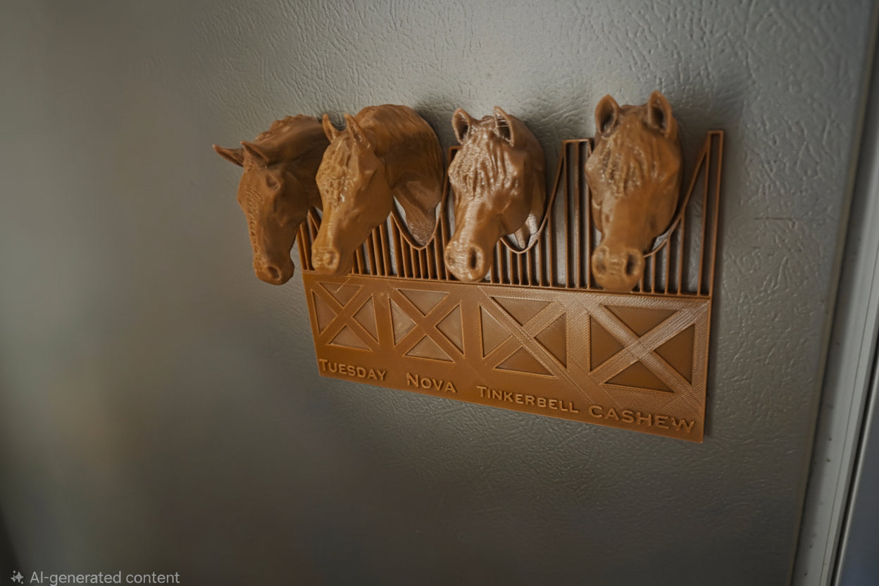 Horse and Stable Magnets